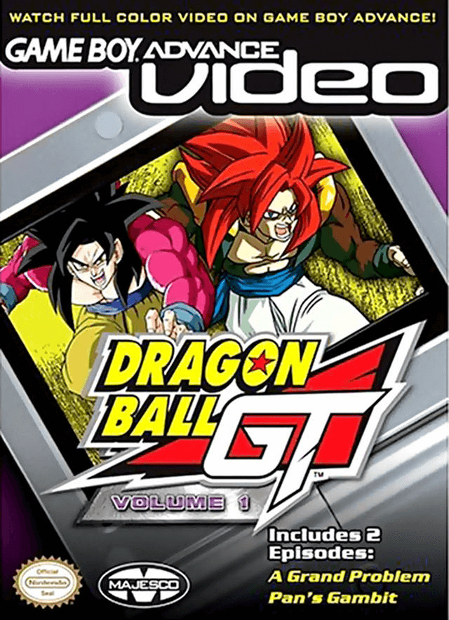 GBA Video Dragon Ball GT Volume 1 box art for GameBoy Advance